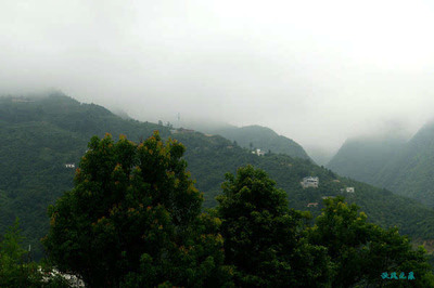 云蓋寺鎮安山間的清新古鎮