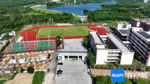 原創組圖 屯昌縣大同中學改擴建項目進入收尾階段 為今年秋季學期投入使用